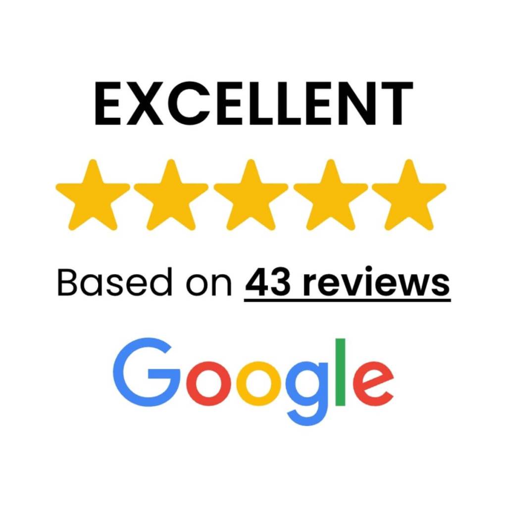 Avis google - Excellent based on 43 reviews